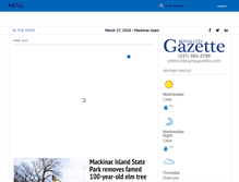 Tablet Screenshot of boynegazette.com